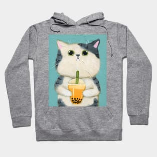 Mango Boba Kitty Hoodie